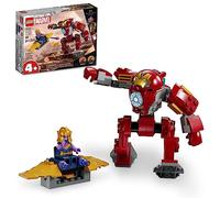 LEGO Marvel 76263 - Set di giocattoli da costruzione Iron Man Hulkbuster vs Thanos con personaggi di Thanos e Iron Man, giocattolo Hulkbuster con mech mobile per azione di battaglia di supereroi,