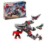 LEGO® Marvel 76292 Battaglia Captain America vs. Hulk Rosso