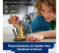 Lego marvel 76334 - battaglia epica spider-man vs sandman