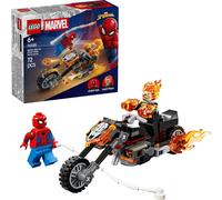 Lego Spider-Man vs. Ghost Rider in motocicletta 76335