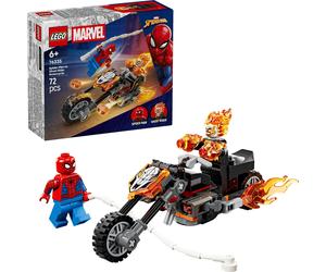 LEGO Marvel - 76335 Spider-Man vs. Ghost Rider in Motocicletta - 1 pz.