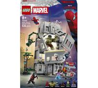 LEGO | Marvel 76350 Scontro Epico: Spider-Man vs. Hulk, Gioco Interattivo con Uf