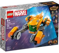Lego® Marvel Astronave di Baby Rocket 76254