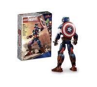 LEGO Marvel Avengers 76258 Captain America Modellino da Costruzione Giocattol...