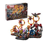 LEGO Marvel Avengers: Endgame la Battaglia Finale, Giocattolo con Figura di Thanos, Mech di Ant-Man e 9 Minifigure tra cui Capitan America, Iron Man e Doctor Strange - Regalo per Bambini 76323