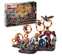 LEGO Marvel Avengers: Endgame la Battaglia Finale, Giocattolo con Figura di Thanos, Mech di Ant-Man e 9 Minifigure tra cui Capitan America, Iron Man e Doctor Strange - Regalo per Bambini 76323