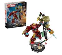 LEGO | Marvel Battaglia Epica: Hulkbuster vs. The Hulk - Giocattolo dei Supereroi con 2 Action Figure e Minifigure di Iron Man - Idea Regalo per Bambini da 9 Anni in su Fan degli Avengers - 76343