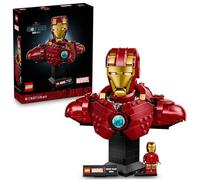 LEGO | Marvel Busto di Iron Man MK4 - Set di Costruzioni per Adulti Fai da Te co