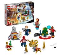 LEGO Marvel Calendario dell’Avvento degli Avengers 2023 con 24 Regali tra cui Capitan America, Spider-Man, Iron Man e altre Minifigure di Supereroi, Regalo per Bambini per il Countdown di Natale 76267