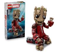 LEGO Marvel Groot in tuta da Ravager 76341 | Giochi per bambini da 10 anni, action figure giocattolo da collezione, decorazione da cameretta, idea regalo, 604 pezzi