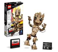 LEGO Marvel Io Sono Groot, Set Costruzioni con Modellino Marvel dei Guardiani della Galassia, Supereroe Giocattolo, Idee Regalo di Compleanno, Giochi Creativi per Bambine e Bambini da 10 Anni 76217