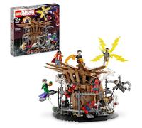 LEGO | Marvel La Battaglia Finale di Spider-Man, Ricrea la Scena di Spider-Man: No Way Home con 3 Peter Parker e le Minifigure di Sandman, Doctor Strange, Green Goblin, Electro, Ned e MJ 76261