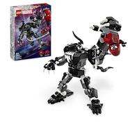 LEGO | Marvel Mech di Venom vs. Miles Morales, Giocattolo Action Figure Snodabile da Costruire per Bambini e Bambine da 6 Anni con Minifigure di Spider-Man, Regalo di Compleanno da Supereroi 76276