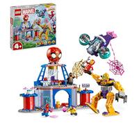 LEGO Marvel Quartier Generale di Team Spidey, Giochi per Bambini e Bambine da 4 Anni con Mech, Veicolo e Supereroi, Idea Regalo per i Fan della serie Disney+ Spidey e i Suoi Fantastici Amici 10794