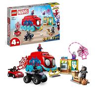 LEGO Marvel Team Spidey's Mobile Headquarters 10791 - Set da costruzione con Miles Morales e Black Panther, serie Spidey e i suoi incredibili amici, per ragazzi, ragazze e bambini dai 4 anni in su