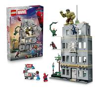 LEGO Marvel Scontro epico: Spider-Man vs. Hulk 76350 | Giochi per bambini da 8 anni, ufficio a 4 piani, action figure e 5 minifigure tra cui Scorpione, idea regalo, 534 pezzi