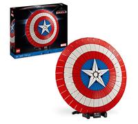 Scudo Capitain America Marvel con supporto Lego