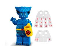 LEGO Marvel Series 2 Minifigure: Beast Minifigure Calendar Man Capes -
