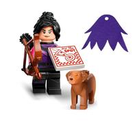 LEGO Marvel Series 2 Minifigure: Kate Bishop with Purple Maleficent Ca