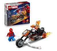 Lego Spider-Man vs. Ghost Rider in motocicletta 76335