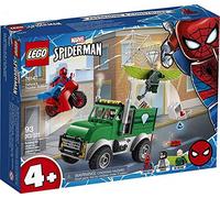 LEGO Marvel Spider-Man Vulture's Trucker Robbery 76147 Playset with Buildable Bank Truck Toy and Superhero Minifigures, New 2020 (93 Pieces)