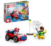 Auto di SpiderMan e Doc Ock Marvel con personaggi Lego