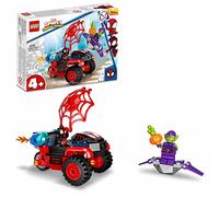 LEGO Marvel Spidey e i Suoi Fantastici Amici Miles Morales: La Techno Trike di Spider-Man Giocattolo con Macchina, Giochi per Bambini dai 4 Anni 10781