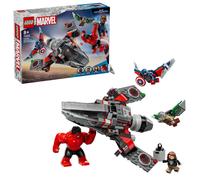 LEGO Marvel Super Heroes Captain America Contro Red Hulk Battaglia 76292