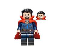 LEGO Marvel Super Heroes Dr Doctor Strange Minifigure con cappuccio in...