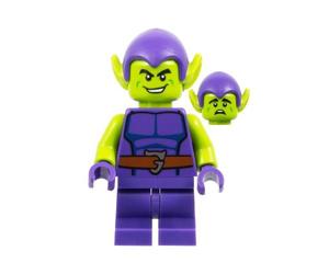 LEGO Marvel Super Heroes Goblin Verde Minifigure Con Gambe Medie Da 10793