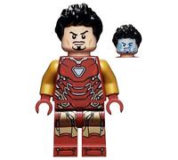 LEGO Marvel Super Heroes Iron Man Mark 85 Armor Black Hair 76192 (confezionato)