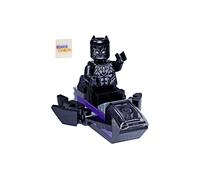 LEGO Marvel Superheroes: Black Panther Minifigure with Royal Talon Fig