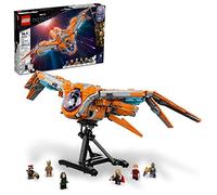 LEGO Marvel The Guardians’ Ship 76193 Space Battleship Building Kit; 6 Minifigures Include Star-Lord and Thor; New 2021 (1,902 Pieces)