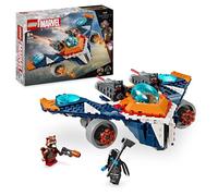 LEGO | Marvel Warbird di Rocket vs. Ronan, Astronave Giocattolo da Costruire per Bambini e Bambine da 8 Anni in su, Set Guardiani della Galassia, Regalo da Supereroi per Ragazzi e Ragazze 76278