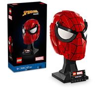 LEGO MARVEL 76285 MASCHERA DI SPIDER-MAN, MODELLINO DA COSTRUIRE DEL SUPEREROE, REGALO PER ADULTI, UOMO, DONNA, PAPà E MAMMA