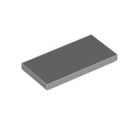 LEGO Mattoncini 50x Grigio Medio 2x4 Piastra Flat Studless 4560183 87079 NEW