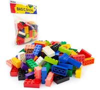 LEGO mattoncini misti 2x4, 100 mattoncini LEGO sfusi - Pezzi sfusi da 4 anni, set misto originali | BASIC Bricks (3001)