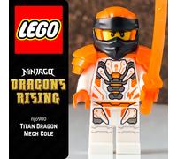 LEGO Mech Cole njo0900 Minifigure Ninjago Dragons Rising Season 2 71821