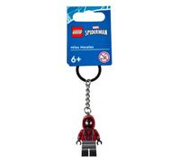 LEGO Miles Morales - Portachiavi Marvel Spiderman, nero, Pequeno