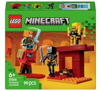 LEGO Minecraft 21266 LEGO® MINECRAFT Il duello di lava nel Nether