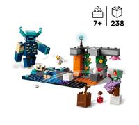 LEGO Minecraft 21274 Incontro con il Guardiano - Giocattolo da collezione per ragazzi dai 7 anni in su
