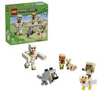 LEGO Minecraft 21592 Attacco Del Deserto Del Pollo Montabile 428 pezzi