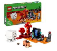 LEGO Minecraft Agguato nel Portale del Nether, Gioco da Costruire per Bambini e