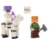 LEGO Minecraft: Alex con scheletro e scheletro cavallo mini set