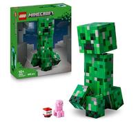 LEGO Minecraft Creeper Giocattolo - Action Figure di Mob Snodabile con Scomparto Segreto con Maiale e Elemento TNT - Regalo per Gamer, Bambini, Bambine e Fan Adolescenti da 10 Anni in su - 21276