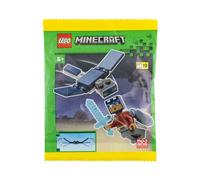 Lego Minecraft Eroe con Elytra & Phantom - Paperbag