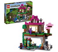 LEGO Minecraft I Campi d'Allenamento, Dojo e Bottega del Fabbro, Giochi per Bambini e Bambine da 8 Anni in su con Personaggi come Ninja, Filibustiere, Scheletro e Pipistrello, Idee Regalo 21183