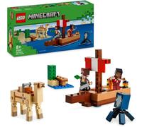 LEGO Minecraft Il Viaggio della Nave Pirata 21259 166 pezzi