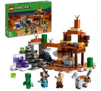 LEGO MINECRAFT LA MINIERA DELLE BADLANDS DA COSTRUIRE CON PERSONAGGI ACCESSORI E