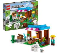 lego minecraft - la panetteria - lego 21184 casa giocattolo con creeper, spada anni 8+